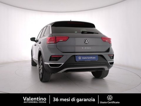 Auto Volkswagen T-Roc 1.0 Tsi Style Bluemotion Technology Usate A Roma
