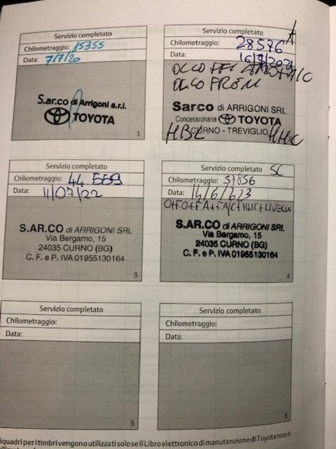 Auto Toyota Corolla 1.8 Hybrid Active Navi Usate A Bergamo