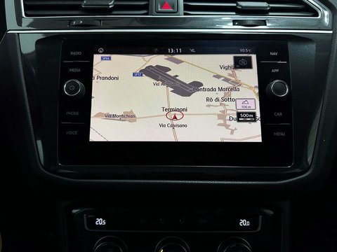 Auto Volkswagen Tiguan 2.0 Tdi Dsg Business Navi App Connect 17" Sensori Usate A Brescia