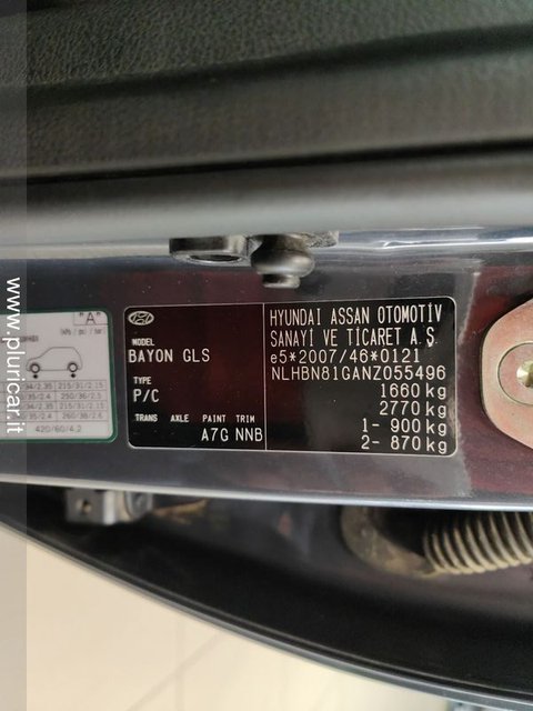Auto Hyundai Bayon 1.0 T-Gdi Hybrid 48V Imt Xline Carplay/Androidauto Usate A Brescia