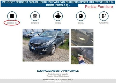 Auto Peugeot 3008 Bluehdi 130Cv Business Eat8 Navi Cruise Diurne Led Usate A Cremona