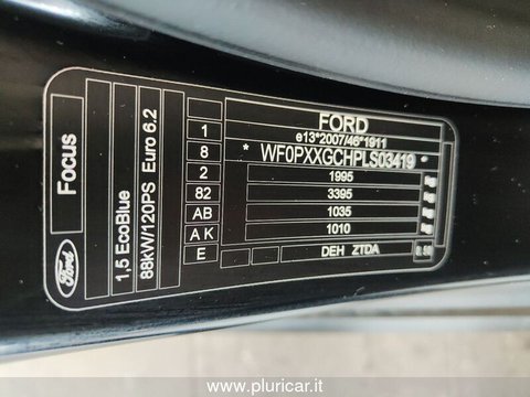 Auto Ford Focus 1.5D Ecoblue 120Cv Sw Co-Pilot Auto Navi Led Usate A Cremona