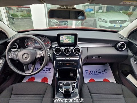 Auto Mercedes-Benz Classe C 220D 170Cv Sw Auto Navi Sensori Fari Led Euro6B Usate A Brescia