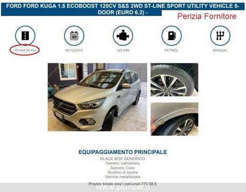 Auto Ford Kuga 1.5 Ecoboost 120Cv St-Line Navi Cruise Cerchi 18 Usate A Cremona