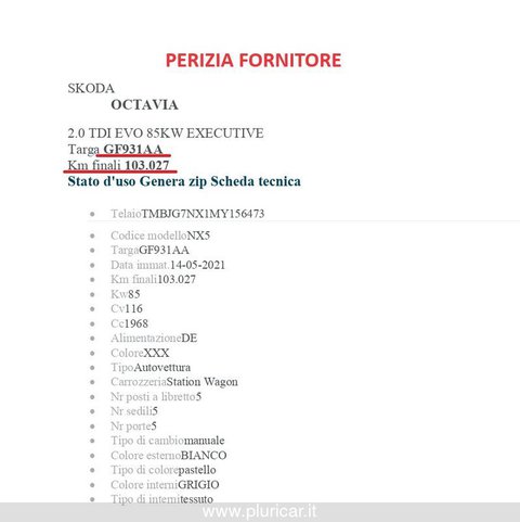 Auto Skoda Octavia Wagon 2.0 Tdi Evo Adaptive Cruise Navi Fari Led Usate A Brescia
