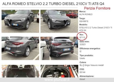 Auto Alfa Romeo Stelvio 2.2 Td 210Cv Q4 Ti At8 Repetti Antisfondamento Usate A Cremona