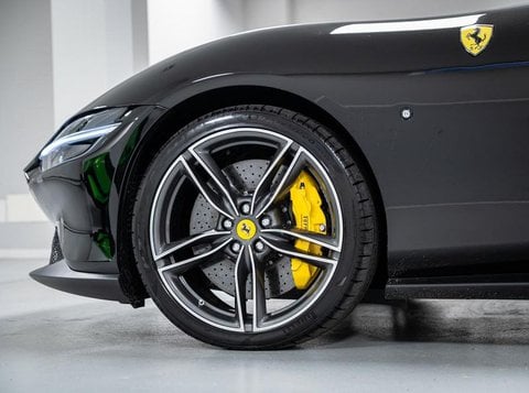 Auto Usate A Brescia | Ferrari Roma Spider Spider Iva Esposta-Nero Stellato-Carbonio