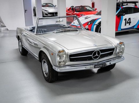 Auto Usate A Brescia | Mercedes-Benz Sl 250 Pagoda W113 -Italiana-Cambio Manuale A 5 Marce