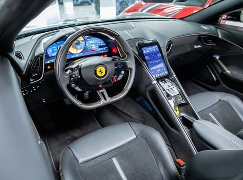 Auto Usate A Brescia | Ferrari Roma Spider Spider Iva Esposta-Nero Stellato-Carbonio