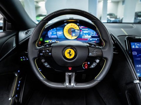 Auto Usate A Brescia | Ferrari Roma Spider Spider Iva Esposta-Nero Stellato-Carbonio