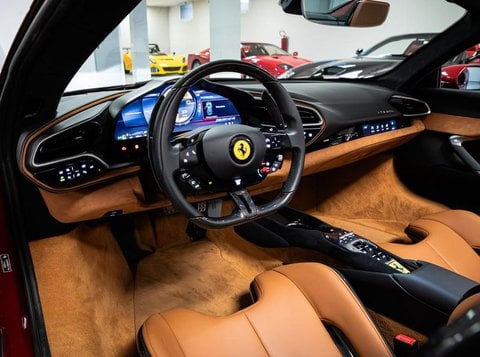Auto Usate A Brescia | Ferrari 296 Gts 3.0 -Carbonio-Rosso Mugello-Sollevatore