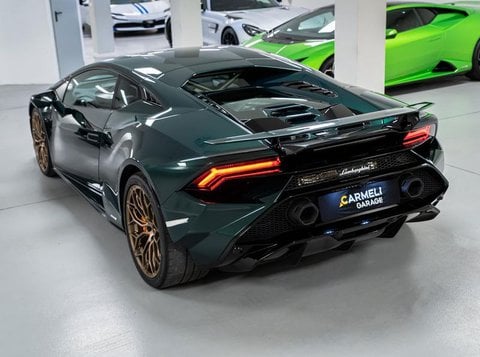 Auto Usate A Brescia | Lamborghini Huracán 5.2 V10 Tecnica -Iva Esposta-Verde Hydra-Roll Bar