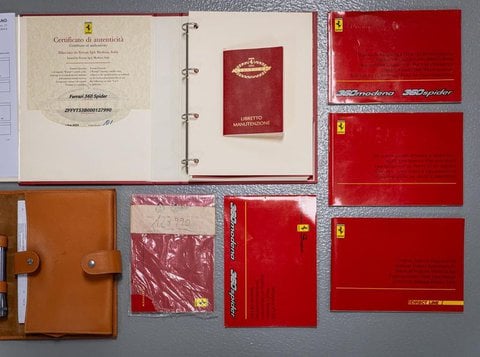 Auto Usate A Brescia | Ferrari 360 Spider Spider -Manuale-Certificata Ferrari Classiche -Asi