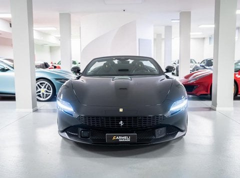 Auto Usate A Brescia | Ferrari Roma Spider Spider Iva Esposta-Nero Stellato-Carbonio
