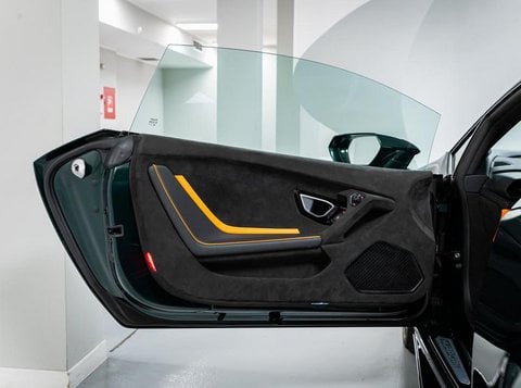 Auto Usate A Brescia | Lamborghini Huracán 5.2 V10 Tecnica -Iva Esposta-Verde Hydra-Roll Bar