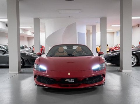 Auto Usate A Brescia | Ferrari 296 Gts 3.0 -Carbonio-Rosso Mugello-Sollevatore