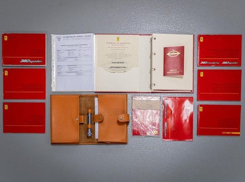 Auto Usate A Brescia | Ferrari 360 Spider Spider -Manuale-Certificata Ferrari Classiche -Asi