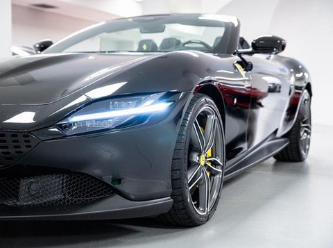 Auto Usate A Brescia | Ferrari Roma Spider Spider Iva Esposta-Nero Stellato-Carbonio