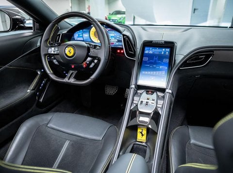 Auto Usate A Brescia | Ferrari Roma Spider Spider Iva Esposta-Nero Stellato-Carbonio