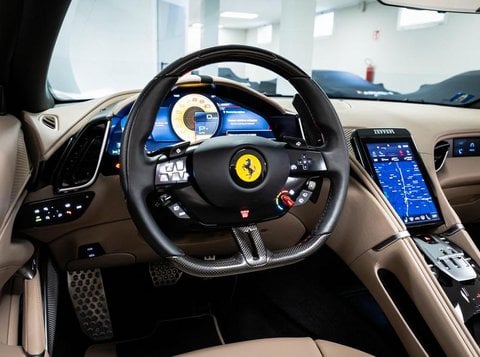Auto Usate A Brescia | Ferrari Roma Spider -Blu Pozzi-Daytona Seats
