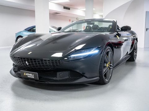 Auto Usate A Brescia | Ferrari Roma Spider Spider Iva Esposta-Nero Stellato-Carbonio