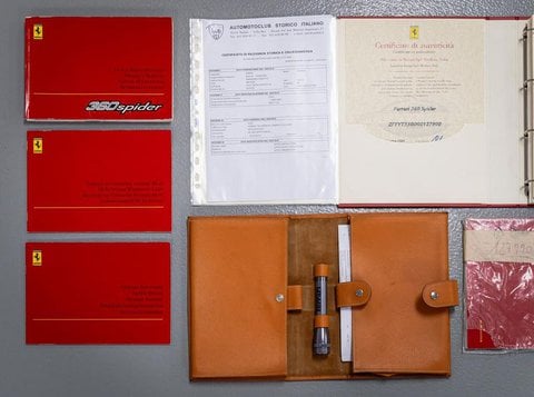 Auto Usate A Brescia | Ferrari 360 Spider Spider -Manuale-Certificata Ferrari Classiche -Asi