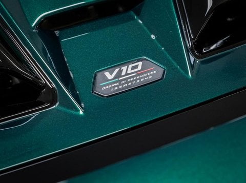 Auto Usate A Brescia | Lamborghini Huracán 5.2 V10 Tecnica -Iva Esposta-Verde Hydra-Roll Bar