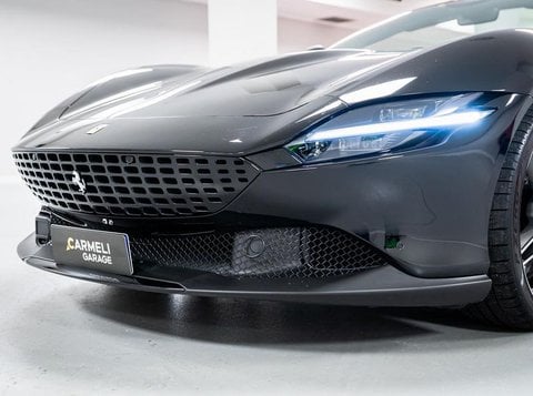Auto Usate A Brescia | Ferrari Roma Spider Spider Iva Esposta-Nero Stellato-Carbonio