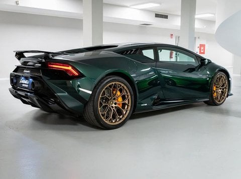 Auto Usate A Brescia | Lamborghini Huracán 5.2 V10 Tecnica -Iva Esposta-Verde Hydra-Roll Bar