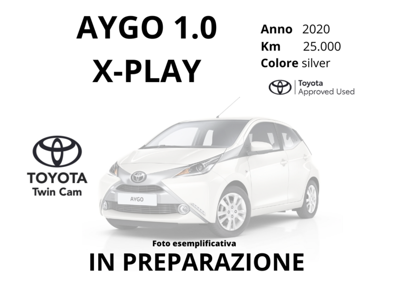 Toyota Aygo Benzina Connect 1.0 VVT-i 72 CV 5 porte x-play Usata in provincia di Latina - Twin Cam - Via Piave  Km 69