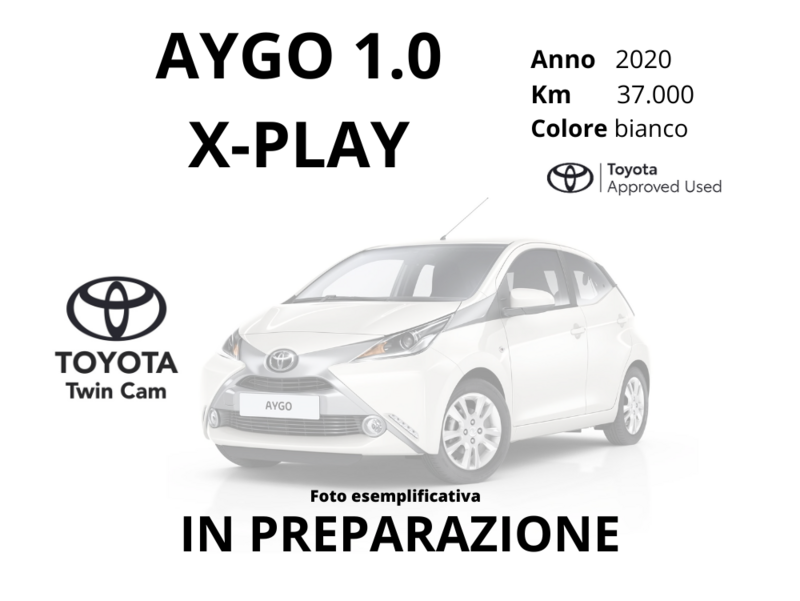 Toyota Aygo Benzina Connect 1.0 VVT-i 72 CV 5 porte x-play MMT Usata in provincia di Latina - Twin Cam - Via Piave  Km 69