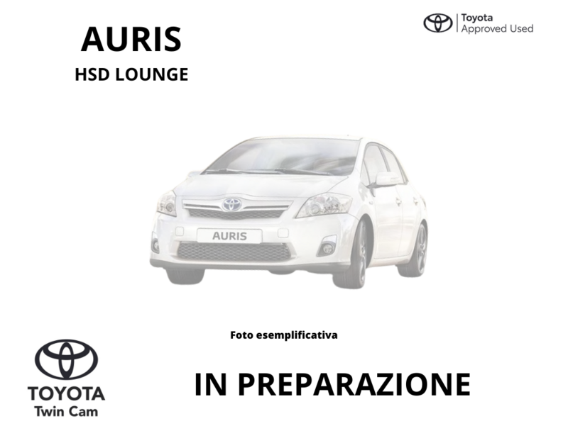 Toyota Auris Ibrida 1.8 Hybrid 5 porte Lounge Usata in provincia di Latina - Twin Cam - Via Piave  Km 69