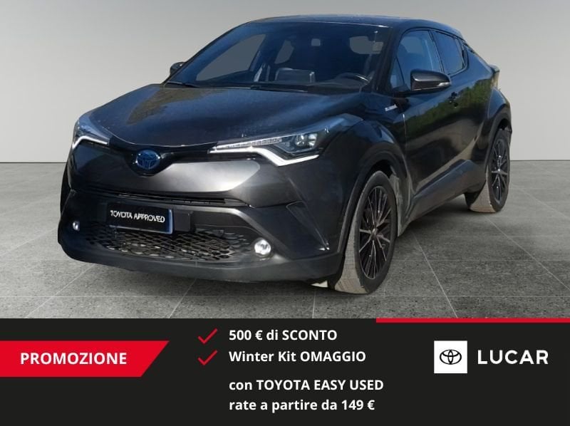 Toyota C-HR Ibrida (2016-2023) 1.8 Hybrid E-CVT Lounge Usata in provincia di Lucca - Lucar - Via Sottomonte  16F