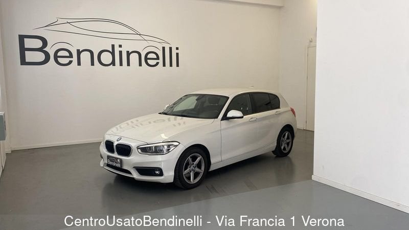 BMW Serie 1 Diesel 116d 5p. Efficient Dynamics Advantage Usata in provincia di Verona - Bendinelli Srl