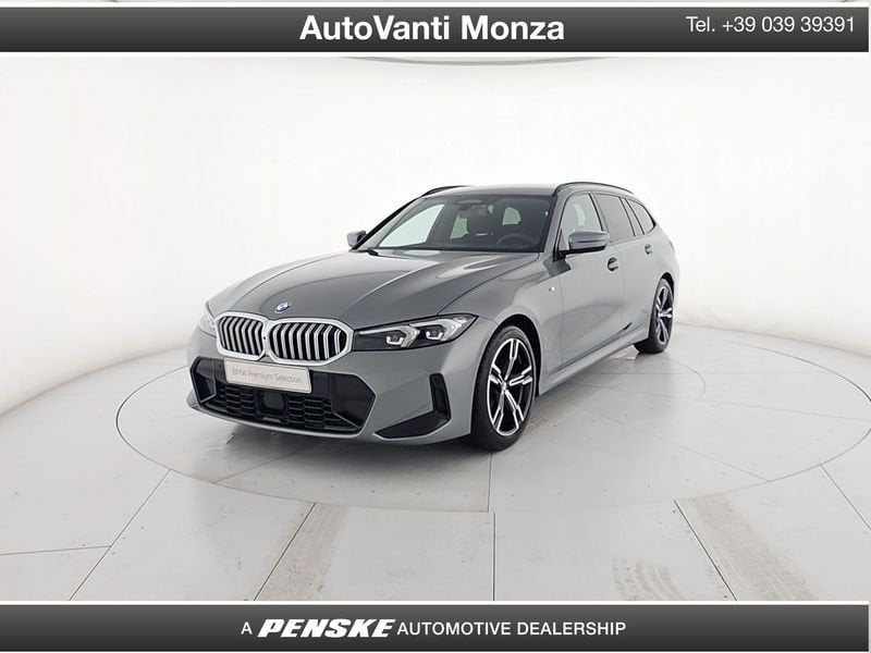 BMW Serie 3 Touring 318d Touring mhev 48V MSport auto con gancio traino