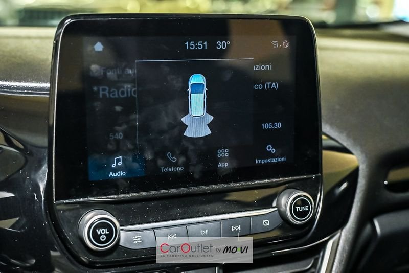 Ford Fiesta 1.0 EcoBoost Hybrid 125CV Titanium ibrido usata - 17