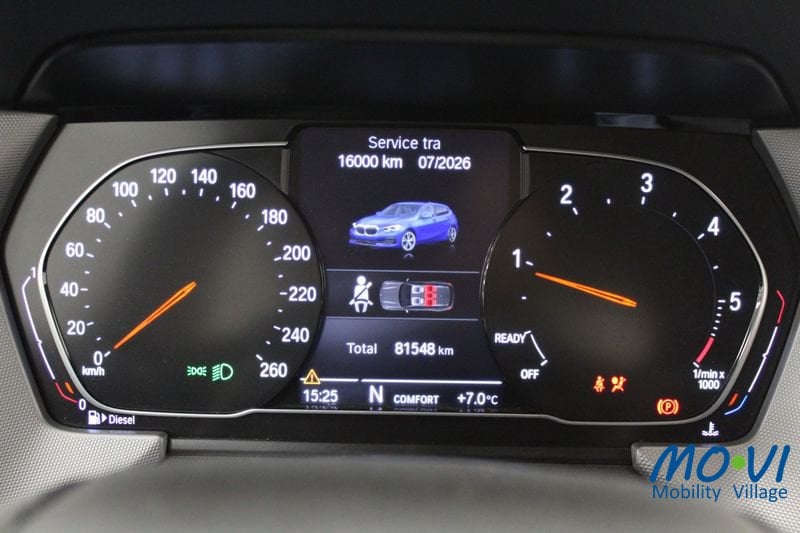 BMW Serie 1 116d 5p. Advantage Diesel usata - 6