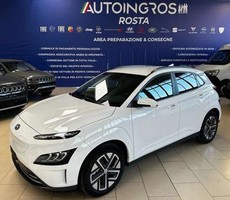 Hyundai Kona Elettrica 64 kWh EV Exellence+ PRONTA CONSEGNA Km 0 in provincia di Torino - Autoingros Rosta