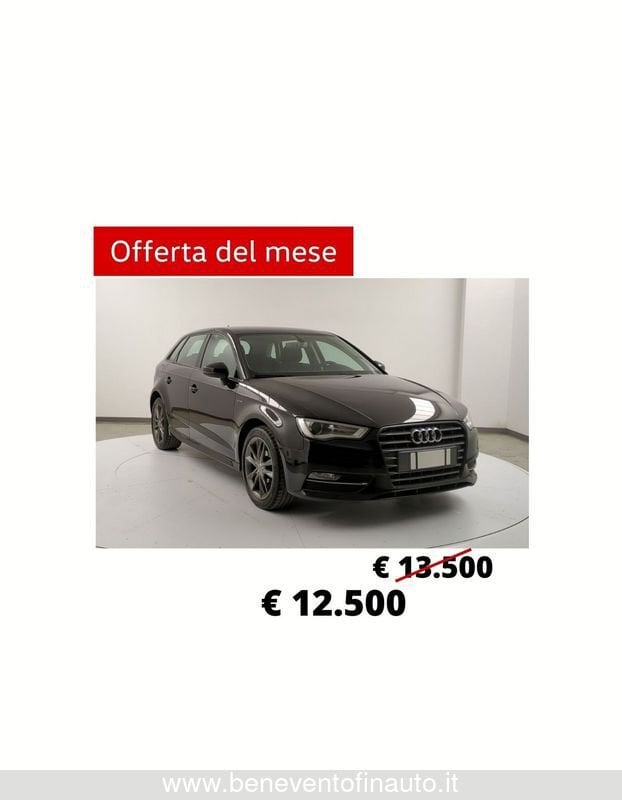 Audi A3 Metano A3 SPB 1.4 TFSI g-tron Ambiente Usata in provincia di Avellino - G. Benevento-Finauto S.p.a. - Pratola Serra