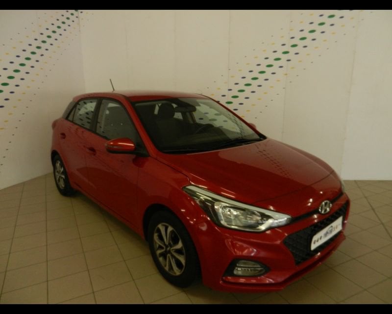 Hyundai I20 Ii 2018 5p 1.2 Mpi Connectline Econext Gpl 73cv  Usata