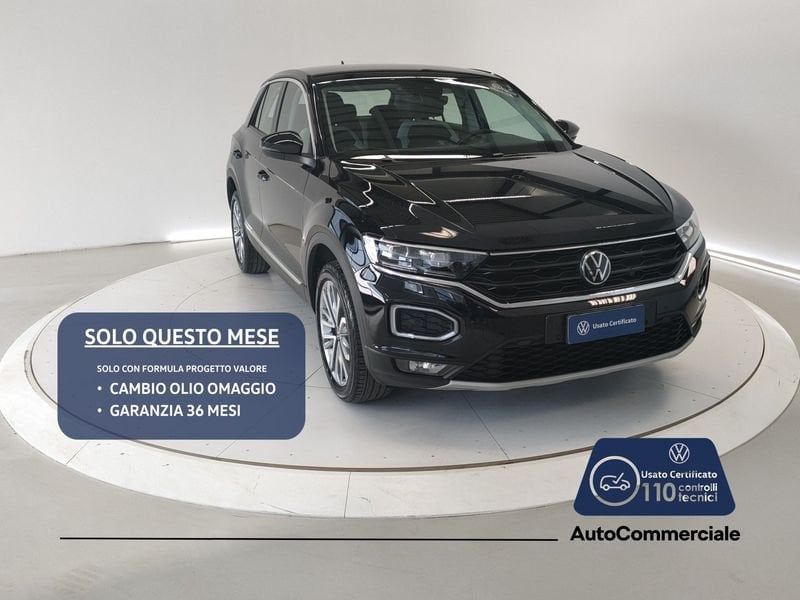 Volkswagen T-Roc Benzina 1.5 TSI ACT DSG Advanced BlueMotion Technology Usata in provincia di Bologna - Autocommerciale Spa