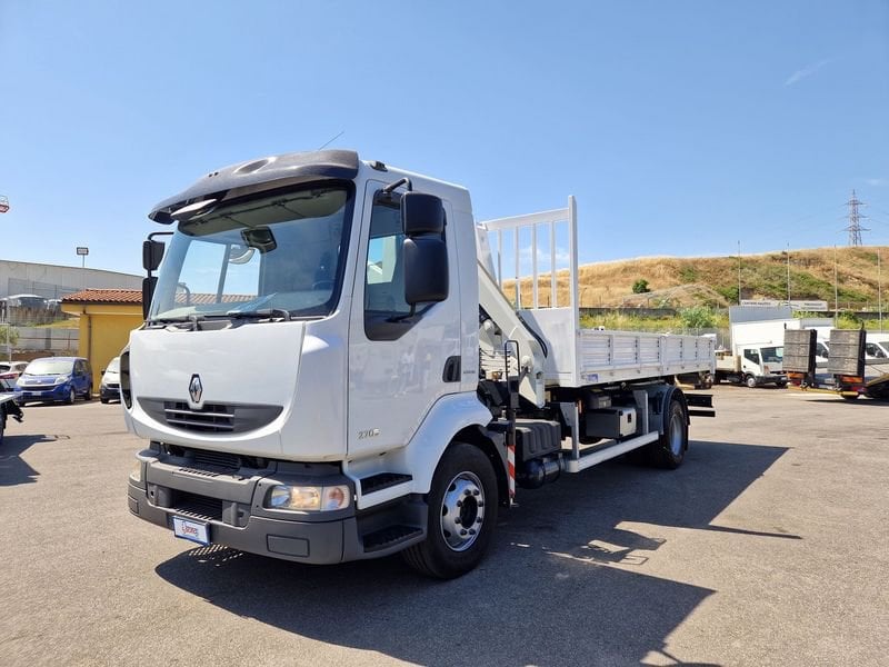 Renault Trucks MIDLUM 270.16 LIGHT EURO 5 Diesel SCARRABILE + GRU Usata in provincia di Roma - Roscini Veicoli Industriali