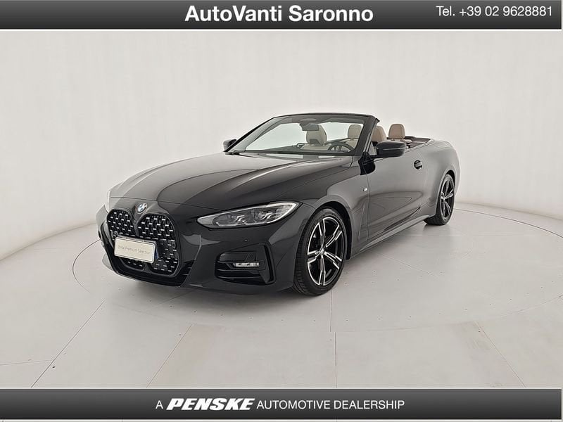 BMW Serie 4 420d Cabrio mhev 48V Msport auto