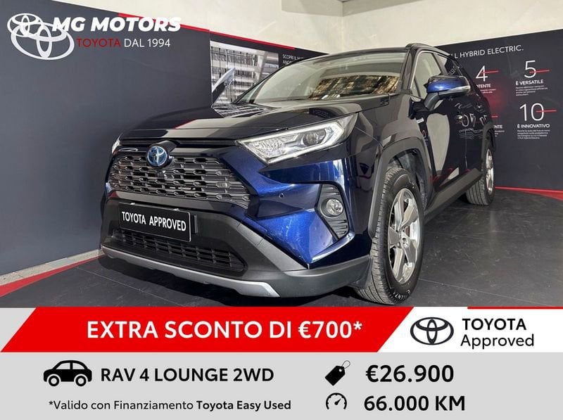 Toyota RAV4 Ibrida 2.5 Hybrid 2WD Lounge Usata in provincia di Terni - Mg Motors - Via Bruno Capponi 40